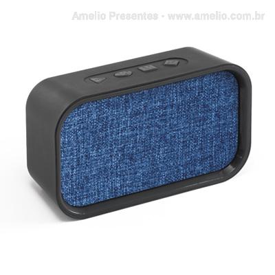 Caixa de som Bluetooth com microfone