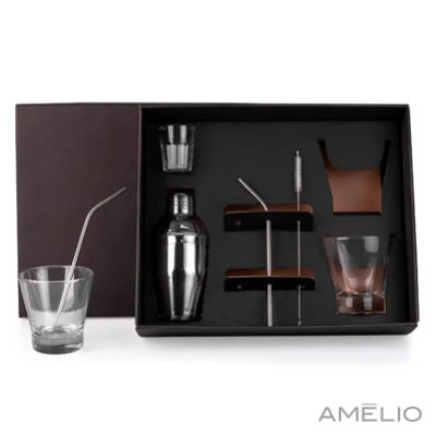 Kit Para Drinks Com Coqueteleira - 7 Pçs