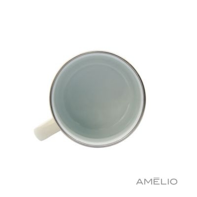 Caneca tema Natal em vidro C/ tampa de Silicone