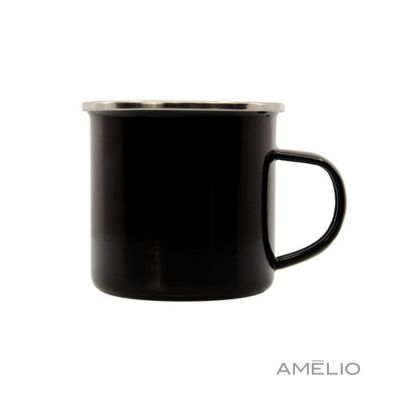 Caneca tema Natal em vidro C/ tampa de Silicone