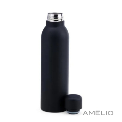 Kit Garrafa e Necessaire - Preto