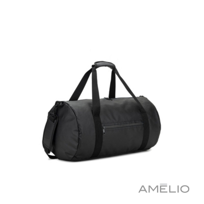 Bolsa esportiva em formato cilíndrico