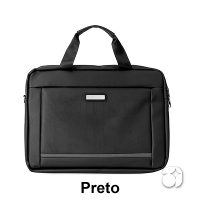 Pasta para notebook em couro sintético