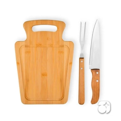 Conjunto para churrasco - 3 pçs