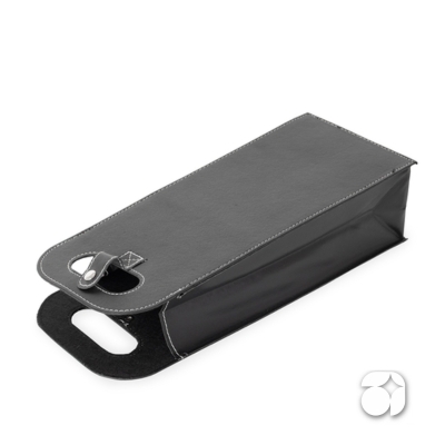 Porta-Vinho Duplo Couro Sintético