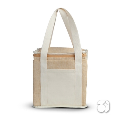 Bolsa Térmica em algodão e Juta sintética