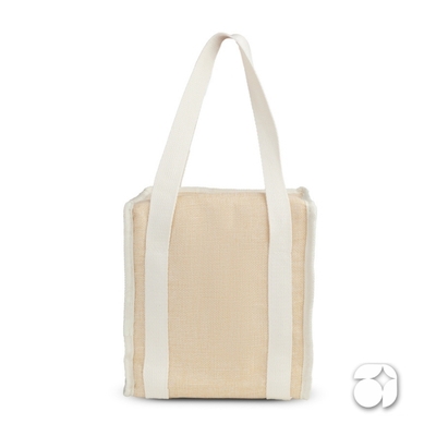 Bolsa Térmica em algodão e Juta sintética