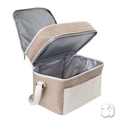 Bolsa Térmica em algodão e Juta 14L