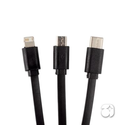 Cabo para carregamento 3 em 1