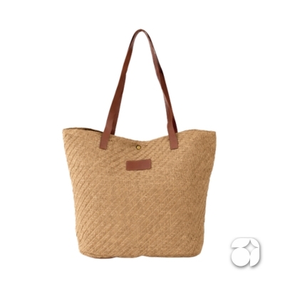 Bolsa Palha Trançada