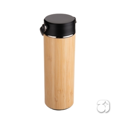 Garrafa Térmica Bambu 400ml