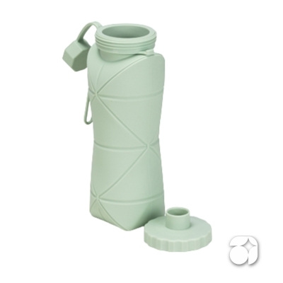 Garrafa Dobrável Silicone 600ml