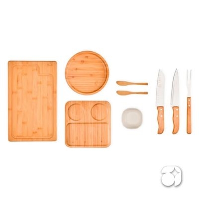Kit para churrasco/petisco (10 peças)