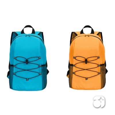Mochila compacta em poliéster