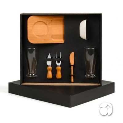 Kit petisco e cerveja (7 Peças)