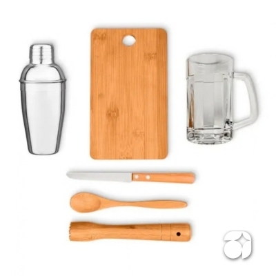 Kit caipirinha/cerveja (6 Peças)